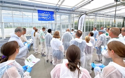 Proefveldbezoek zet innovatie en duurzaamheid in beschermde groenteteelt in de kijker