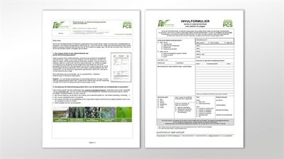 Invulformulier voor advies en stalenonderzoek bij het Waarschuwingssysteem voor siertelers en groenvoorzieners