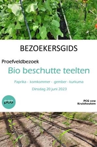 Bezoekersgids proefveldbezoek bio beschutte teelten 2023