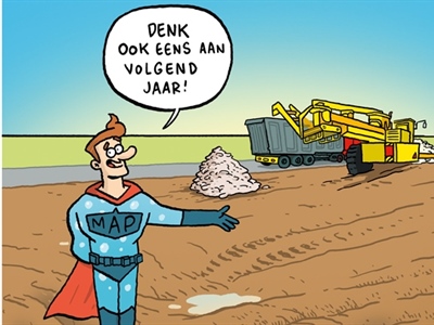 Goede bodemstructuur zorgt voor een optimale benutting van nutriënten