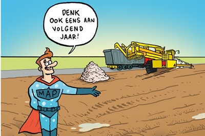 Goede bodemstructuur zorgt voor een optimale benutting van nutriënten