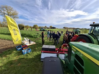Onderwerken van groenbedekkers: inspirerende kennisuitwisseling