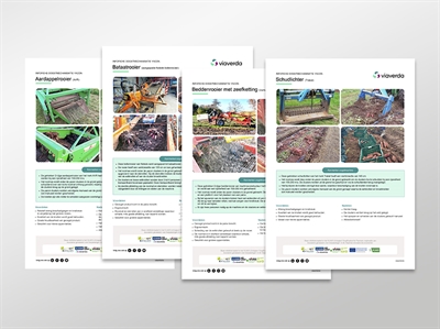 Infofiches oogstmechanisatie yacon: gevoelige knollen vereisen voorzichtige oogst