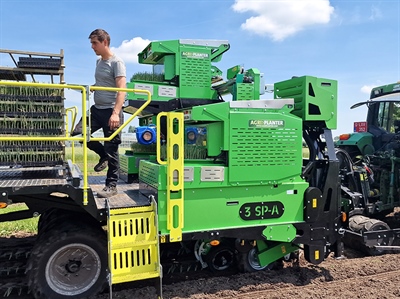Demo planttechnieken prei toont verschillen in weggroei