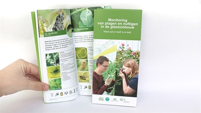 Brochure monitoring van plagen en nuttigen in de glastuinbouw