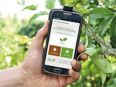 'Ziekten en Plagen' app: herken zelf parasieten en nuttigen op sierplanten