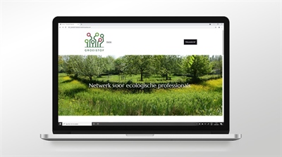 Website Groeistof: netwerk voor ecologische professionals