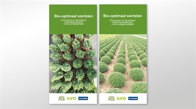 Brochures 'Bio-optimaal siertelen, duurzame en bioactieve veenvervangers en bodemverbeteraars'