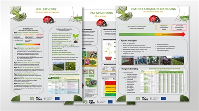 Infofiches IPM: preventie, monitoring, niet-chemische en chemische bestrijding